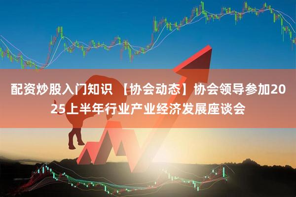 配资炒股入门知识 【协会动态】协会领导参加2025上半年行业产业经济发展座谈会